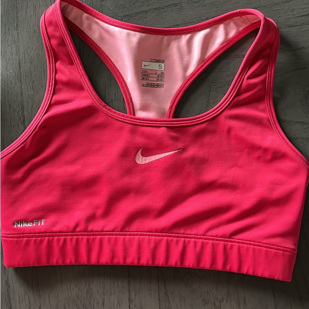 Nike Women's Vibrant Pink Sports Bra